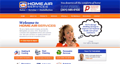 Desktop Screenshot of homeair.com